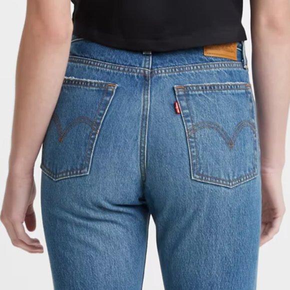 Levi's Wedgie Icon Fit High Waist Jeans - Picture 8 of 10